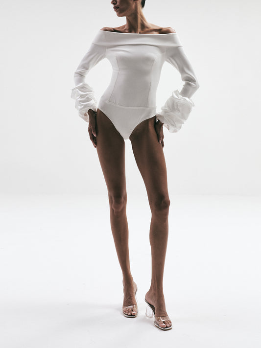 LINA BODYSUIT (Off White)