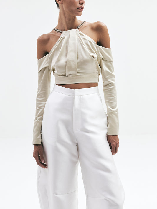 MELANIE CROP TOP (Gold)