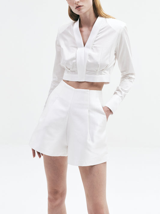 LUNA CROP TOP (Off White)