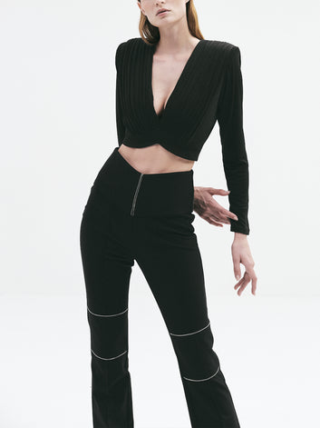 BOWIE CROP TOP (Black)