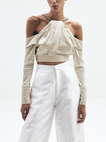 MELANIE CROP TOP (Gold)