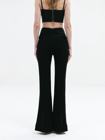 PEPE Crepe Pants (Black)