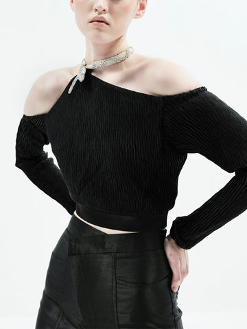 SERENE CROP (BLACK)