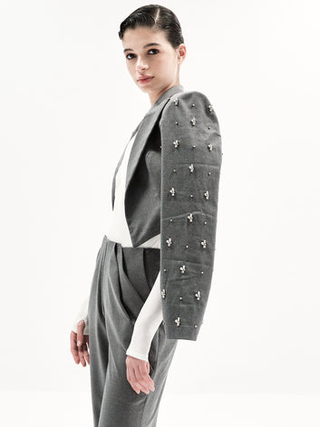 PIPA OVERSIZE JACKET (GRAY)