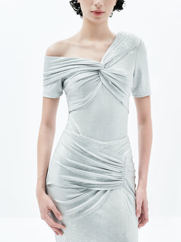 GEMMA BODYSUIT (SILVER)
