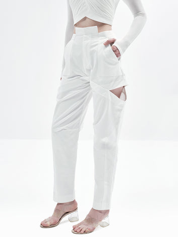 EVELYN (CANVAS) (WHITE)