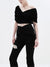 AURELIA CROP (BLACK)