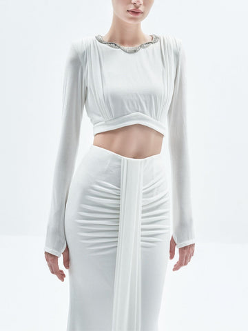 JOANNA CROP (WHITE)