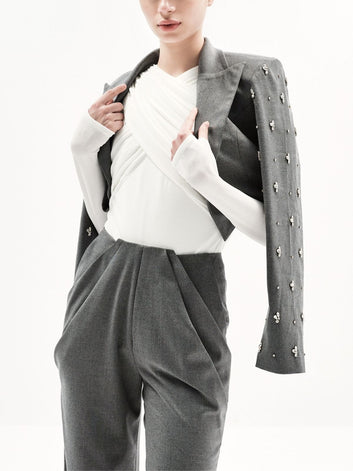 PIPA OVERSIZE JACKET (GRAY)