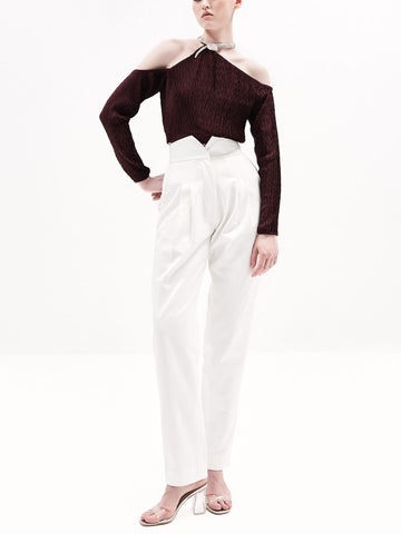 SERENE CROP (BURGUNDY)