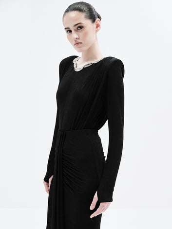 JOANNA BODYSUIT (BLACK)