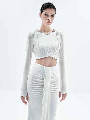 JOANNA CROP (WHITE)