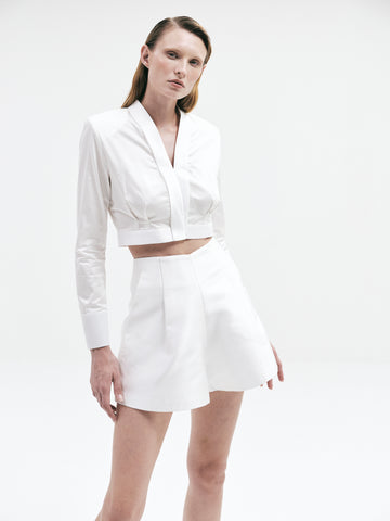 LUNA CROP TOP (White)
