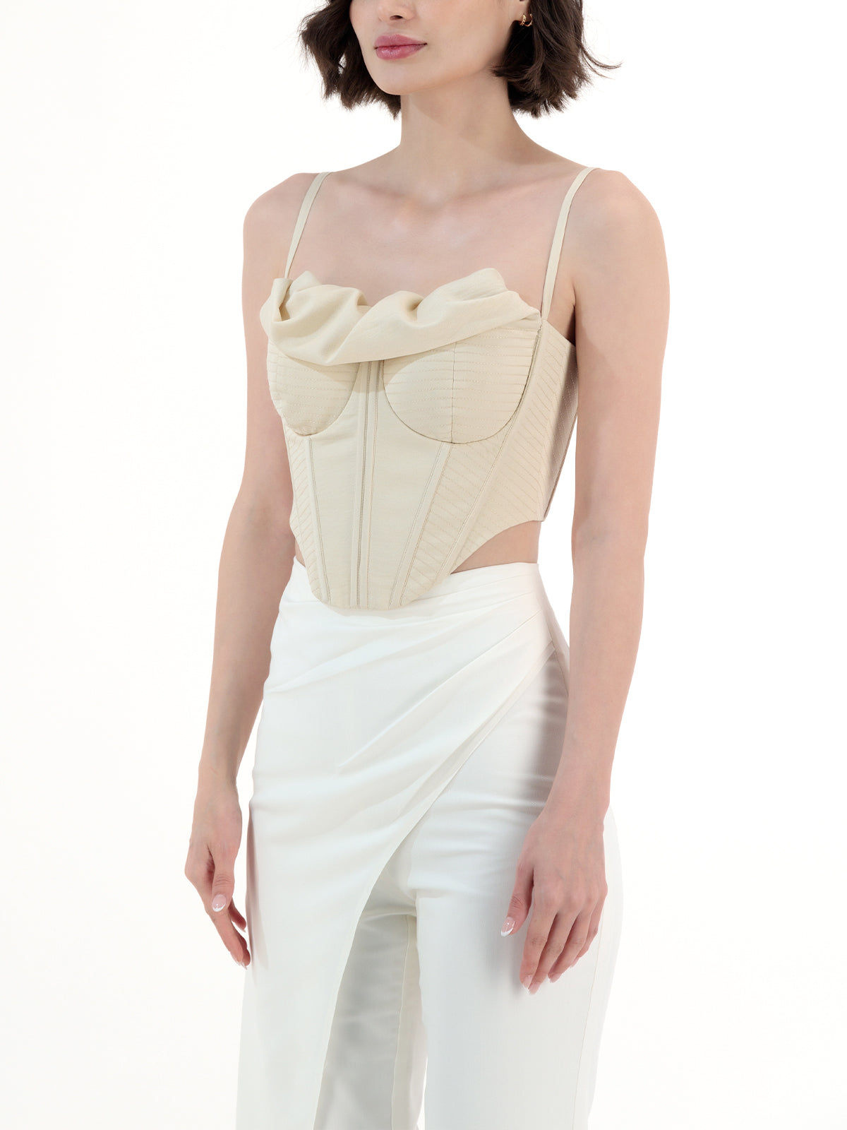 Eaphi warm knit bustier（eaphi warm knit bustier beige（Buy