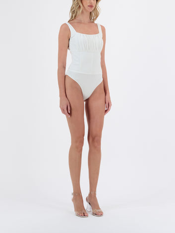 DALIA BODYSUIT (Off White)