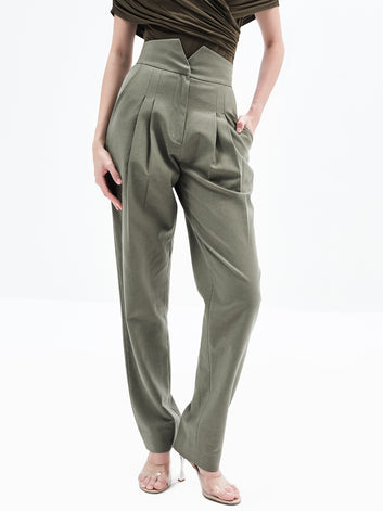 TRISH PANTS (OLIVE)