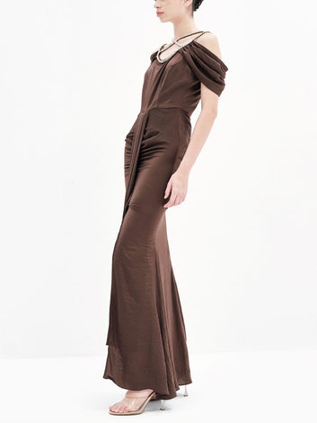 REY DRESS (Mocha)