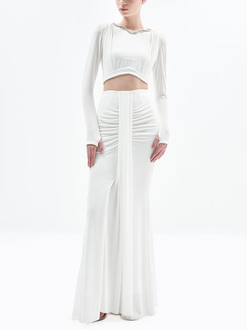 VIENNA SKIRT (WHITE)