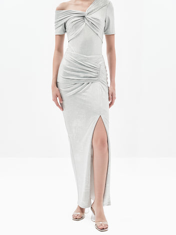 VIVENNE SKIRT (SILVER)